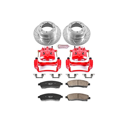PowerStop Rear Z23 Evolution Sport Brake Kit w/ Calipers | Ford F-350 Super Duty (2000–2004) (KC1889A)