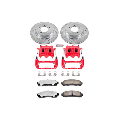 PowerStop Front Z36 Truck & Tow Brake Kit w/ Calipers | Ford Explorer (2002–2005) (KC1931-36)