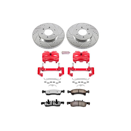 PowerStop Front Z36 Truck & Tow Kit w/ Calipers | Lincoln Navigator (2003–2006) (KC1933-36)
