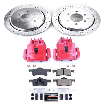 PowerStop Rear Z23 Evolution Sport Brake Kit w/Calipers | Ford Expedition (2002–2006) (KC1935)