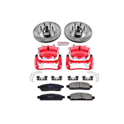 PowerStop Front Z23 Evolution Kit w/ Calipers | Ford F-150 (2004) (KC1939)