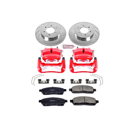PowerStop Front Z23 Evolution Sport Brake Kit w/ Calipers | Ford F-150 (2004) (KC1943)