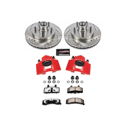 PowerStop Front Z36 Truck & Tow Kit w/ Calipers | GMC Yukon (1998–1999) (KC1991-36)