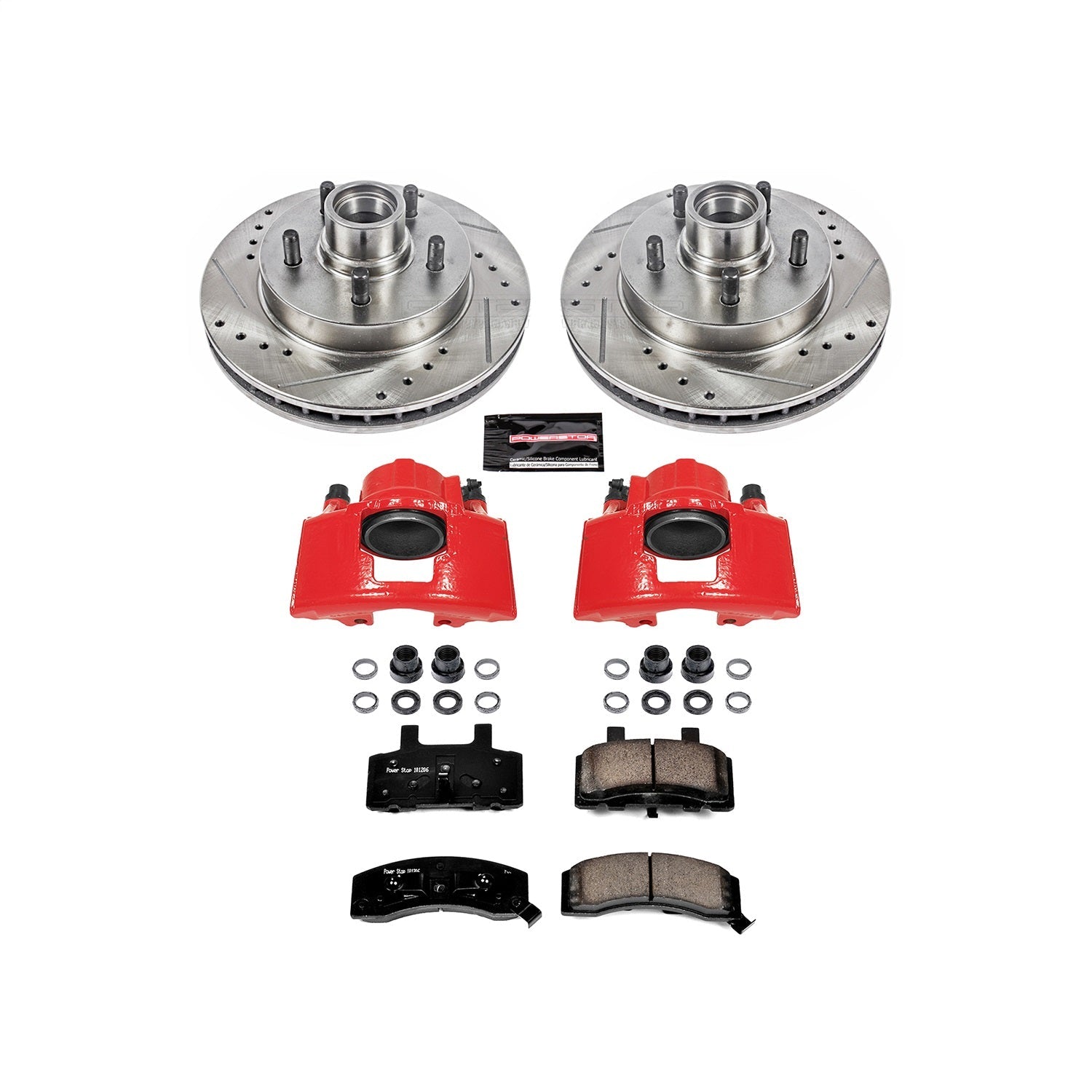 PowerStop Front Z23 Evolution Sport Brake Kit w/ Calipers | Chevrolet Tahoe (1998–2000) (KC1991)