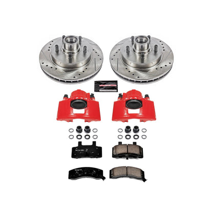 PowerStop Front Z23 Evolution Sport Brake Kit w/ Calipers | Chevrolet Tahoe (1998–2000) (KC1991)