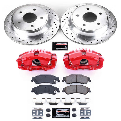 PowerStop Rear Z23 Evolution Sport Brake Kit w/ Calipers | Chevrolet Blazer 1997–2005 (KC2003)