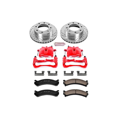PowerStop Front Z23 Evolution Sport Brake Kit w/ Calipers | Cadillac DeVille (2000–2005) (KC2020)