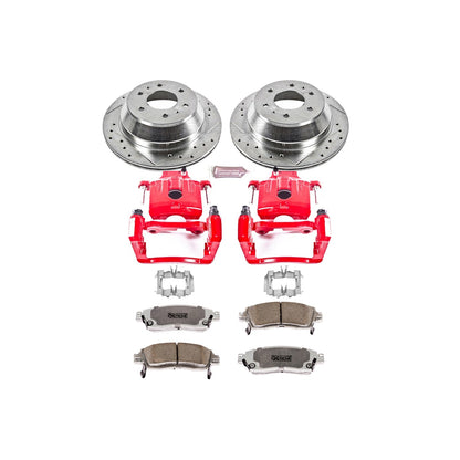 PowerStop Rear Z26 Street Warrior Brake Kit w/ Calipers | Buick Rainier (2004–2007) (KC2050-26)