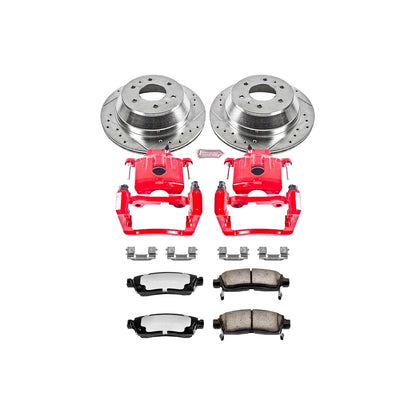PowerStop Rear Z36 Truck & Tow Brake Kit w/ Calipers | Buick Rainier (2004–2007) (KC2050-36)