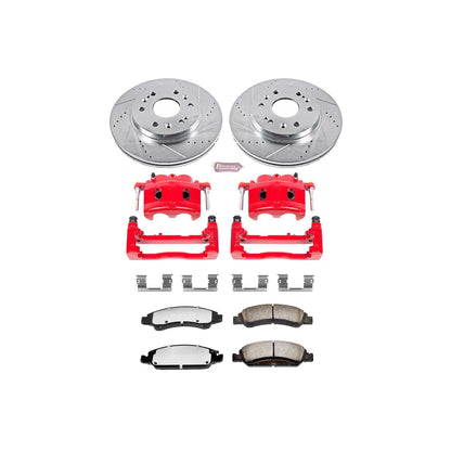 PowerStop Front Z36 Truck & Tow Kit w/ Calipers | GMC Yukon XL (2015–2020) (KC2069-36)