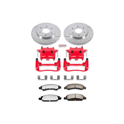 PowerStop Front Z36 Truck & Tow Kit w/ Calipers | Nissan Titan (2005–2007) (KC211-36)