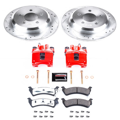 PowerStop Rear Z36 Truck & Tow Brake Kit w/ Calipers | Jeep Grand Cherokee (1995–1998) (KC2131-36)