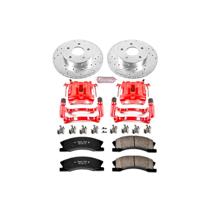 PowerStop Front Z23 Evolution Sport Brake Kit w/ Calipers | Jeep Grand Cherokee (1999–2004) (KC2149)
