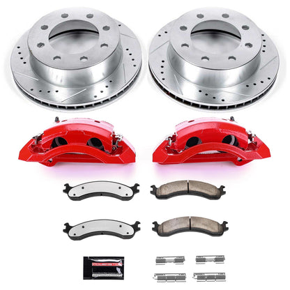 PowerStop Front Z36 Truck & Tow Kit w/ Calipers | Dodge Ram 3500 (2000–2002) (KC2156-36)
