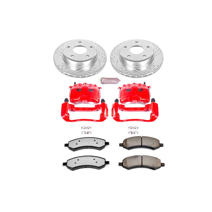 PowerStop Front Z36 Truck & Tow Kit w/ Calipers | Mitsubishi Raider (2006–2009) (KC2193-36)