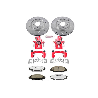PowerStop Front Z26 Street Warrior Brake Kit w/ Calipers | Honda S2000 (2000–2009) (KC2276-26)