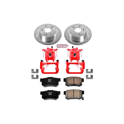 PowerStop Rear Z23 Evolution Sport Brake Kit w/Calipers | Acura TL (1999–2003) (KC2308)