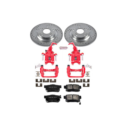 PowerStop Rear Z23 Evolution Sport Brake Kit w/ Calipers | Honda S2000 (2000–2009) (KC2310)