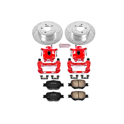 PowerStop Front Z23 Evolution Sport Brake Kit w/ Calipers | Scion tC (2005–2010) (KC2313)