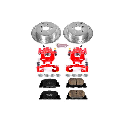 PowerStop Rear Z23 Evolution Sport Brake Kit w/ Calipers | Scion tC (2005–2010) (KC2319)
