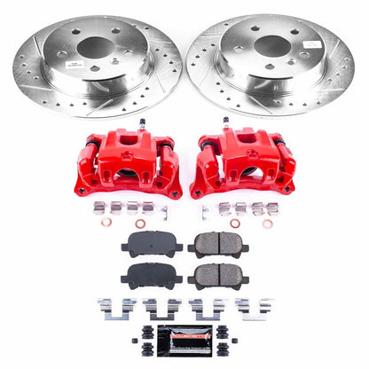 PowerStop Rear Z23 Evolution Sport Brake Kit w/ Calipers | Toyota Avalon 2000–2004 (KC2322)
