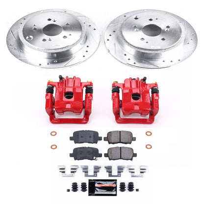 PowerStop Rear Z23 Evolution Sport Brake Kit w/ Calipers | Acura MDX (2001–2006) (KC2382)