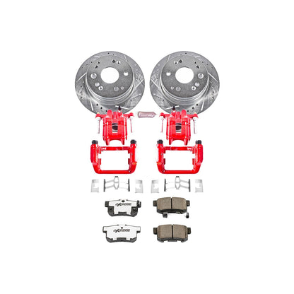 PowerStop Rear Z26 Street Warrior Brake Kit w/ Calipers | Acura CL (2001–2003) (KC2383-26)