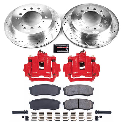 PowerStop Rear Z23 Evolution Sport Brake Kit w/ Calipers | Toyota 4Runner (2003–2009) (KC2405A)
