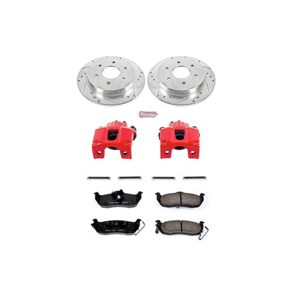 PowerStop Rear Z23 Evolution Sport Brake Kit w/Calipers | Infiniti QX56 (2004–2010) (KC2445)