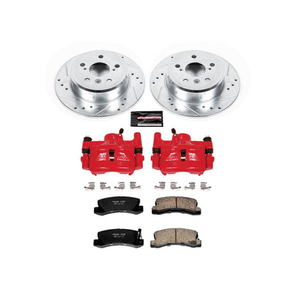 PowerStop Rear Z23 Evolution Sport Brake Kit w/ Calipers | Lexus ES300 (1992–1996) (KC2564)