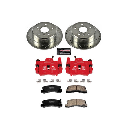 PowerStop Rear Z23 Evolution Sport Brake Kit w/ Calipers | Lexus ES300 (1997–1999) (KC2565)