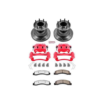 PowerStop Front Z36 Truck & Tow Kit w/ Calipers | Ford F-350 Super Duty (1999–2002) (KC2907-36)