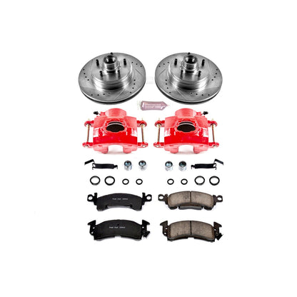 PowerStop Front Z23 Evolution Sport Brake Kit w/ Calipers | Buick Roadmaster (1991–1996) (KC2936)