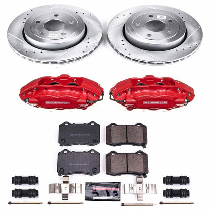 PowerStop Rear Z23 Evolution Sport Brake Kit w/ Calipers | Jeep Grand Cherokee (2006–2010) (KC2949)