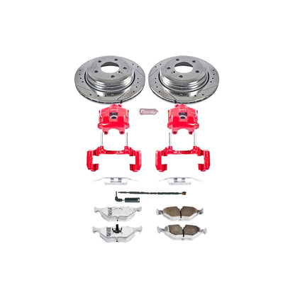 PowerStop Rear Z26 Street Warrior Brake Kit w/ Calipers | BMW 325xi (2001–2005) (KC2970-26)