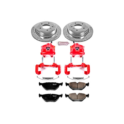 PowerStop Rear Z23 Evolution Sport Brake Kit w/ Calipers | BMW 325xi (2001–2005) (KC2970)