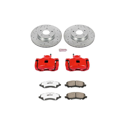 PowerStop Front Z26 Street Warrior Brake Kit w/ Calipers | Chrysler 200 (2011–2014) (KC3032-26)