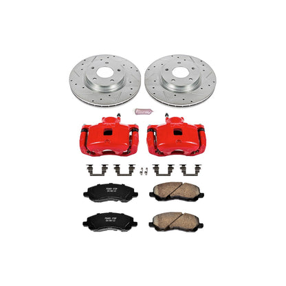 PowerStop Front Z23 Evolution Sport Brake Kit w/ Calipers | Chrysler 200 (2011–2014) (KC3032)