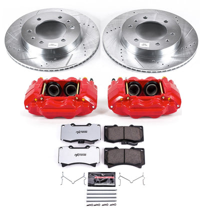 PowerStop Front Z36 Truck & Tow Kit w/ Calipers | Hummer H3T (2009–2010) (KC3035-36)