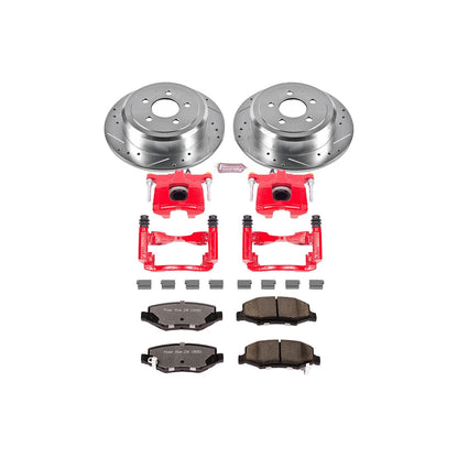 PowerStop Rear Z36 Truck & Tow Brake Kit w/ Calipers | Dodge Nitro (2007–2011) (KC3046A-36)