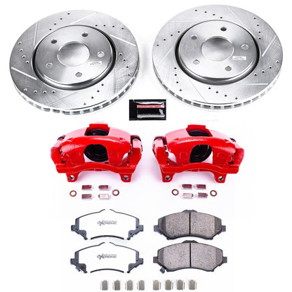PowerStop Front Z36 Truck & Tow Brake Kit w/ Calipers | Dodge Journey (2009–2013) (KC3118A-36)