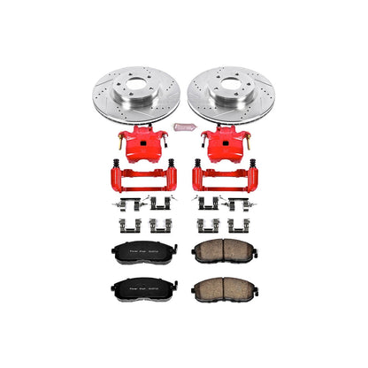 PowerStop Front Z23 Evolution Sport Brake Kit w/ Calipers | Infiniti G35 (2003–2005) (KC3140)