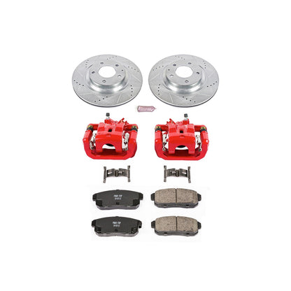 PowerStop Rear Z23 Evolution Sport Brake Kit w/ Calipers | Mazda RX-8 (2004–2011) (KC3146)