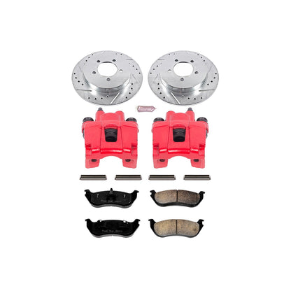 PowerStop Rear Z23 Evolution Sport Brake Kit w/ Calipers | Ford Explorer (2002–2005) (KC3150)