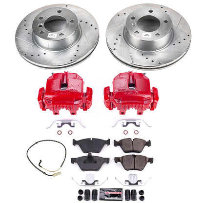 PowerStop Front Z23 Evolution Sport Brake Kit w/Calipers | BMW 325xi (2006) (KC4589)