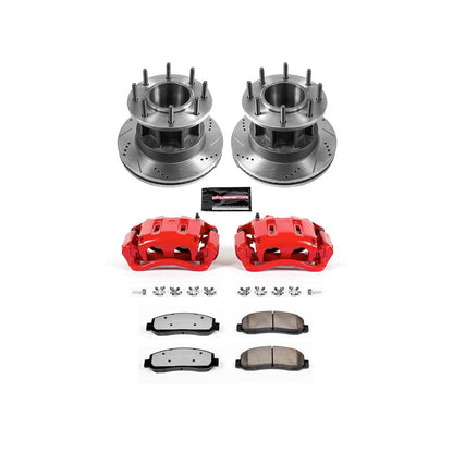 PowerStop Front Z36 Truck & Tow Kit w/ Calipers | Ford F-350 Super Duty (2005–2007) (KC4597-36)
