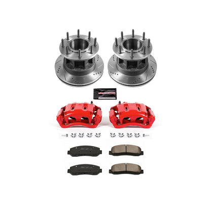 PowerStop Front Z23 Evolution Kit w/ Calipers | Ford F-350 Super Duty (2005–2007) (KC4597)