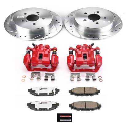 PowerStop Rear Z26 Street Warrior Brake Kit w/ Calipers | Subaru Legacy (2005) (KC4632-26)