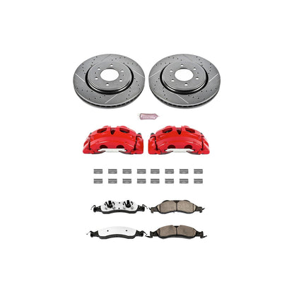 PowerStop Front Z36 Truck & Tow Kit w/ Calipers | Lincoln Navigator (2007–2009) (KC4682-36)