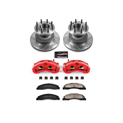 PowerStop Front Z23 Evolution Kit w/ Calipers | Ford E-350 Super Duty (2008–2019) (KC4717)